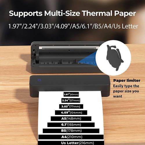 Inkless Portable Printer